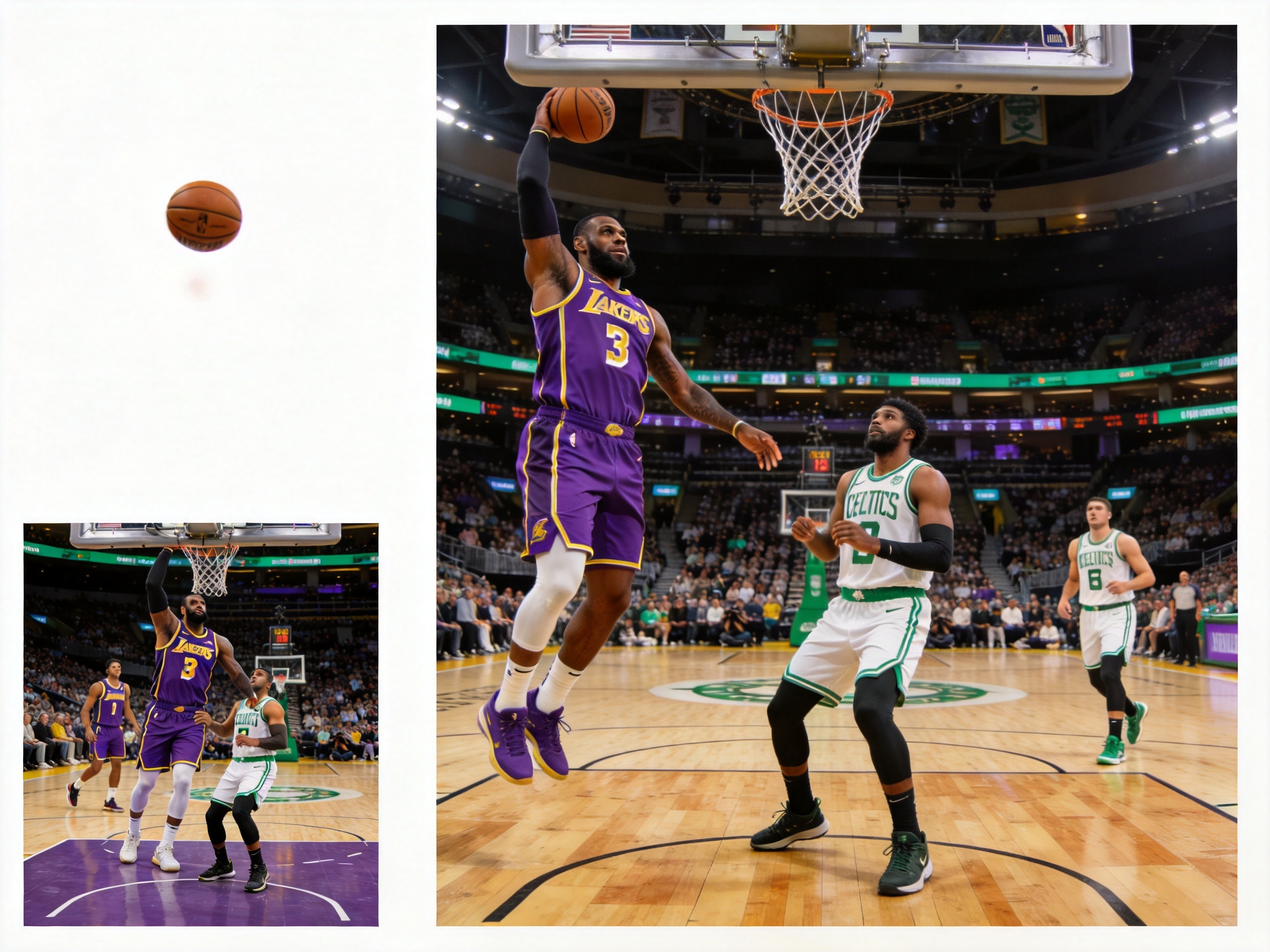 篮球比赛 扣篮 NBA 精彩集锦